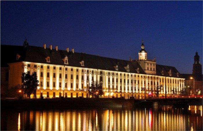 Uniwersytet Wrocławski wzniesiony w I poł. XVIII wieku