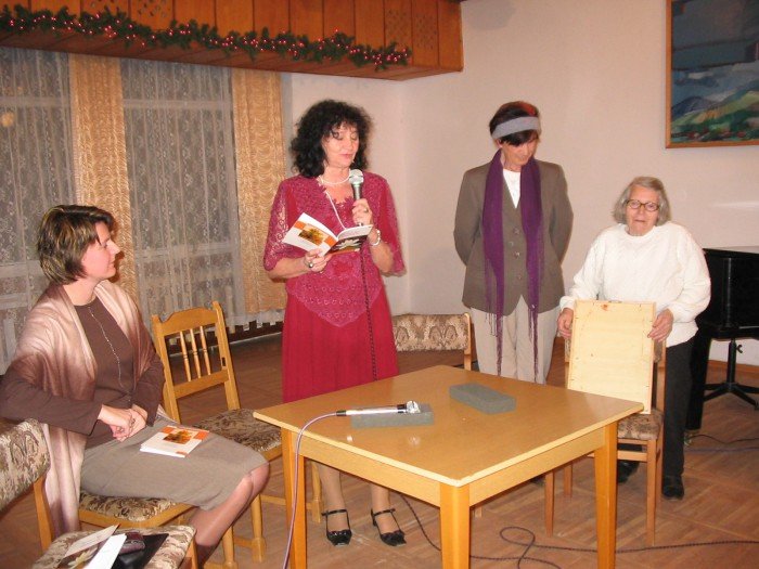 Od lewej: Magdalena Baczyńska, Anna Lechowicz i nieżyjące już Anna Jerzyjczyk i Kazimiera Czurko