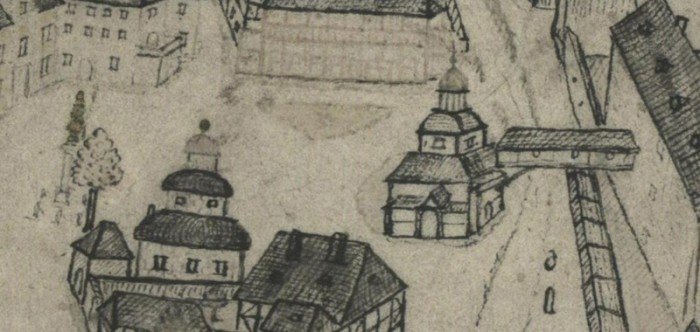 Baseny kąpielowe w Cieplicach, w XVII wieku