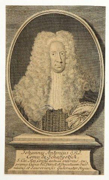 1. Johann Anton Schaffgotsch, twórca Biblioteki Majorackiej
