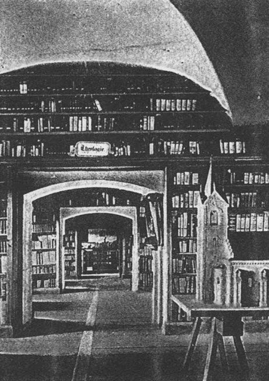 Model kościoła w Bibliotece Schaffgotschów