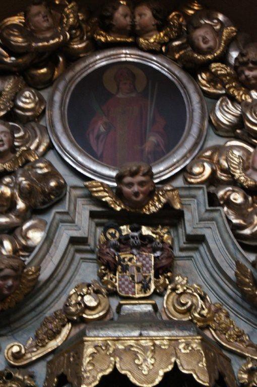 Niezidentyfikowany święty na obrazie