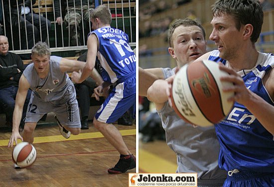 Trener AZS Kolegium Karkonoskie Rafał Sroka wrszcie mógł spokojnie obejżeć mecz Sudetów.