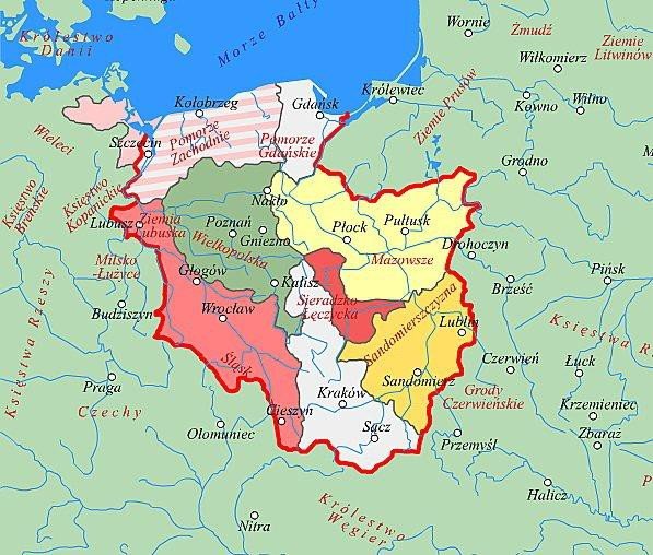 Podział dzielnicowy Polski