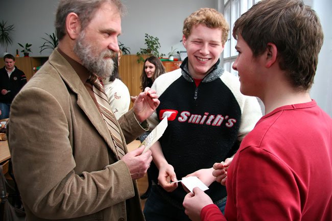 Romuald Adrusyszyn, matematyk i wychowawca klasy III d z