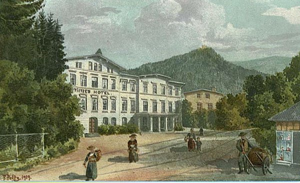 Hotel w Sobieszowie – dziś siedziba szkoły.