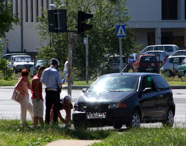 Na miejsce zdarzenia wezwano policjantów.