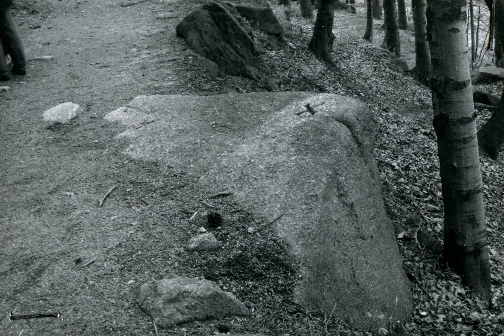 Krzyż na skale