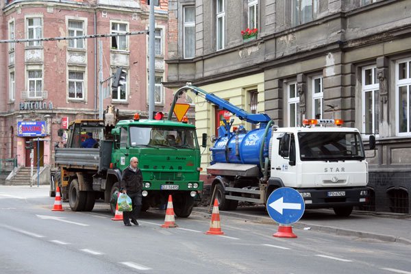 Takie sytuacje w śródmieściu nie należą do rzadkości.