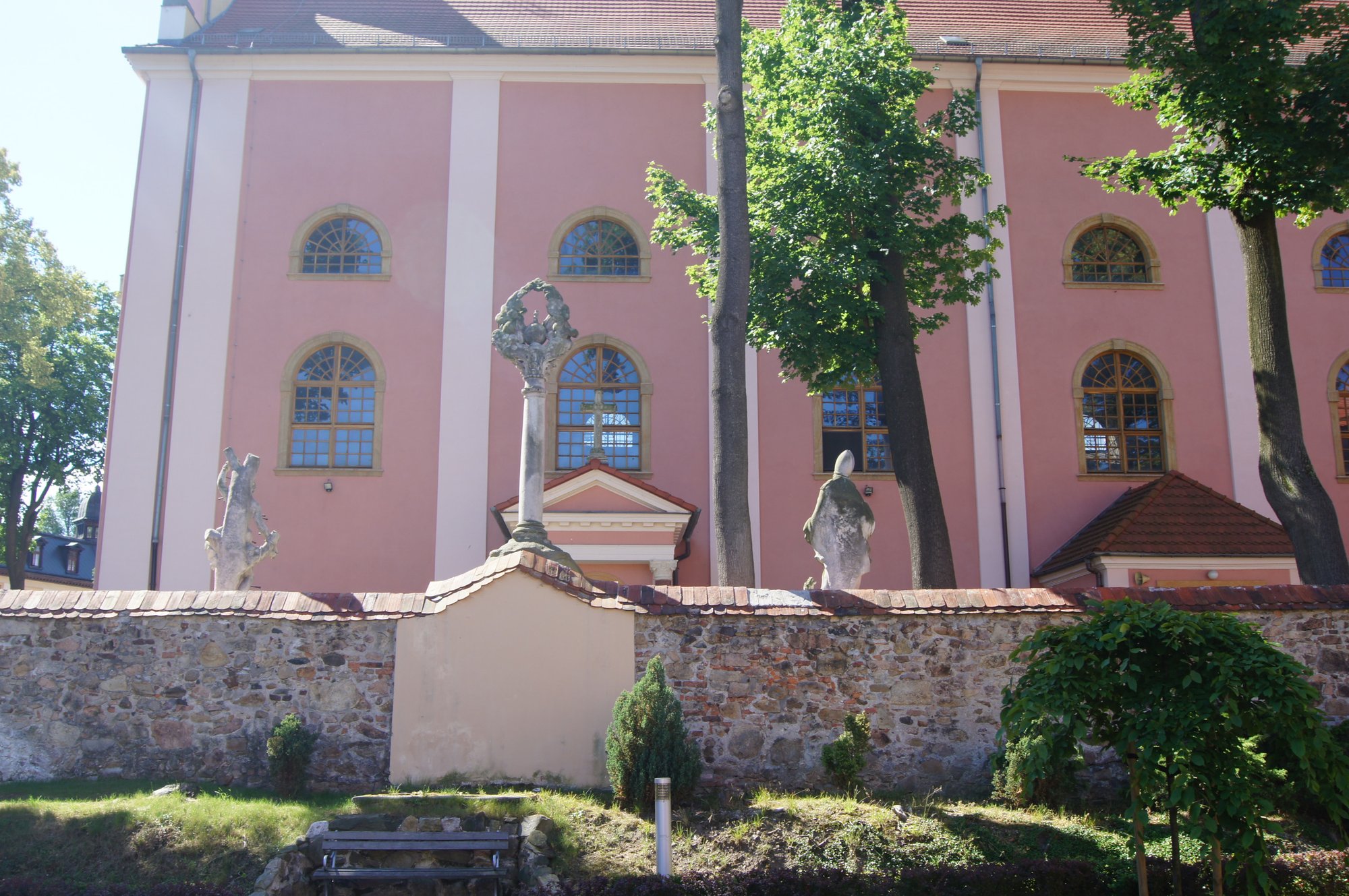 Kolumna św. Trójcy od strony północnej