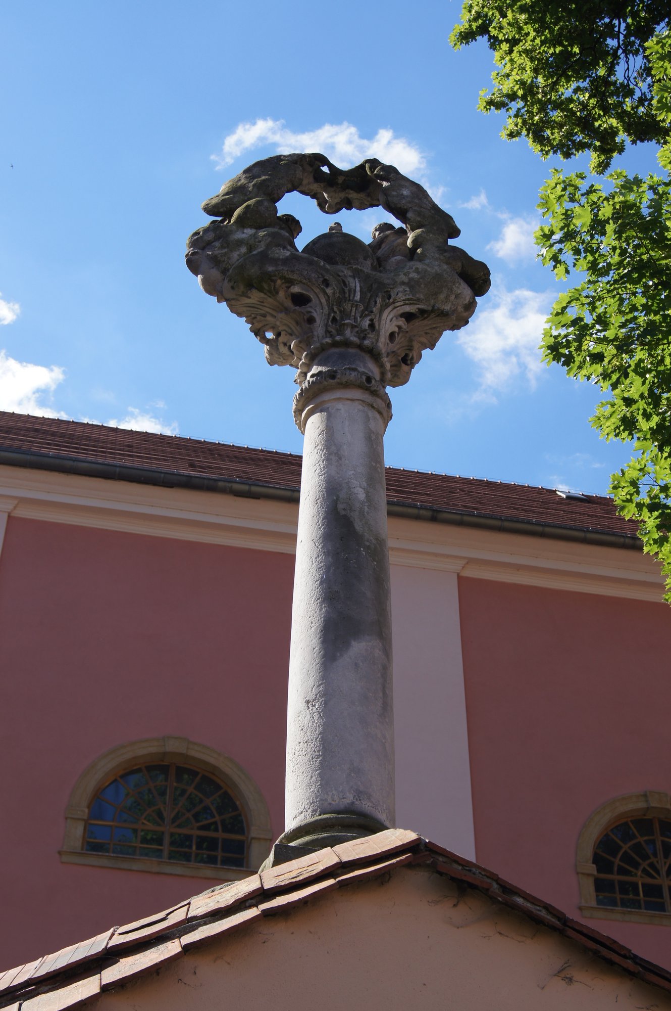 Kolumna św. Trójcy – zbliżenie