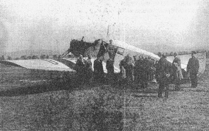 Junkers na jeleniogórskim lotnisku