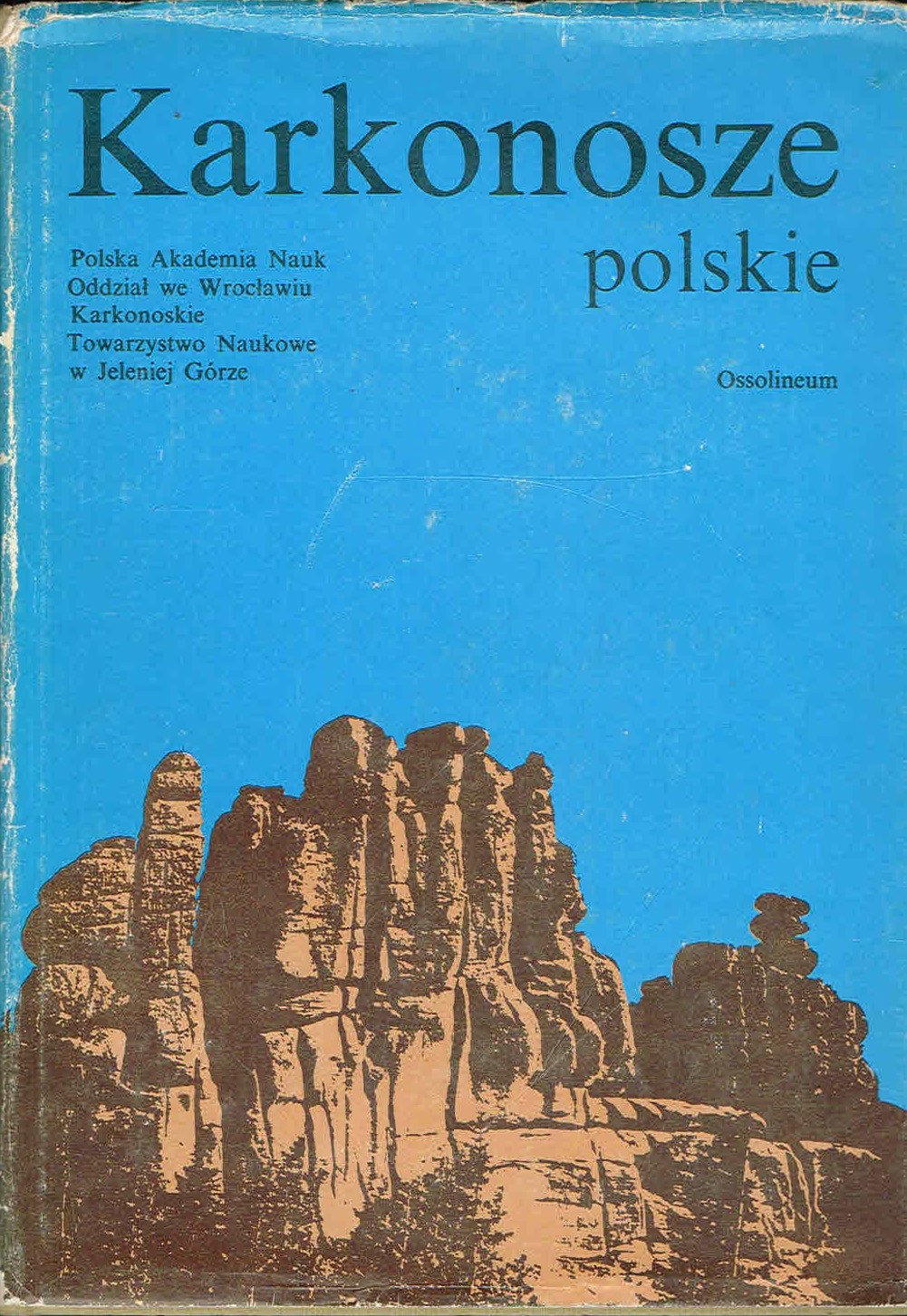 Okładka Karkonoszy polskich z 1985 r./Fot. Internet