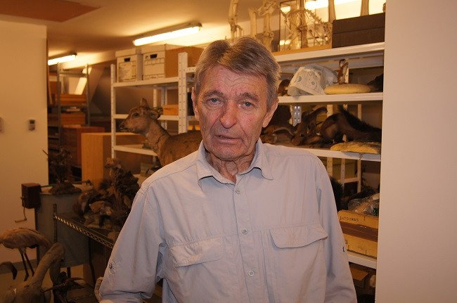 Herbert Kopton w Cieplickim Muzeum w 2018 r./fot. S. Firszt