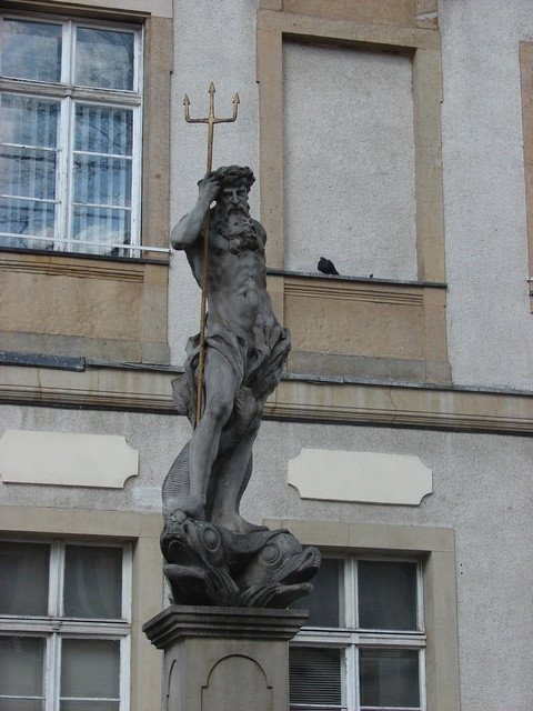 Neptun na Rynku w Jeleniej Górze/fot. Internet