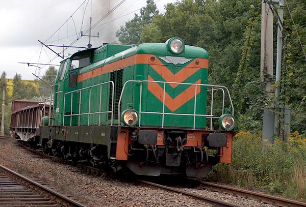 Po tym torowisku (odcinek Dębowa Góra) mógłby sunąć szybki tramwaj miejski.