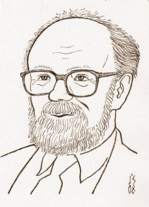 Miloslav Bartos (karykatura)/fot. Internet