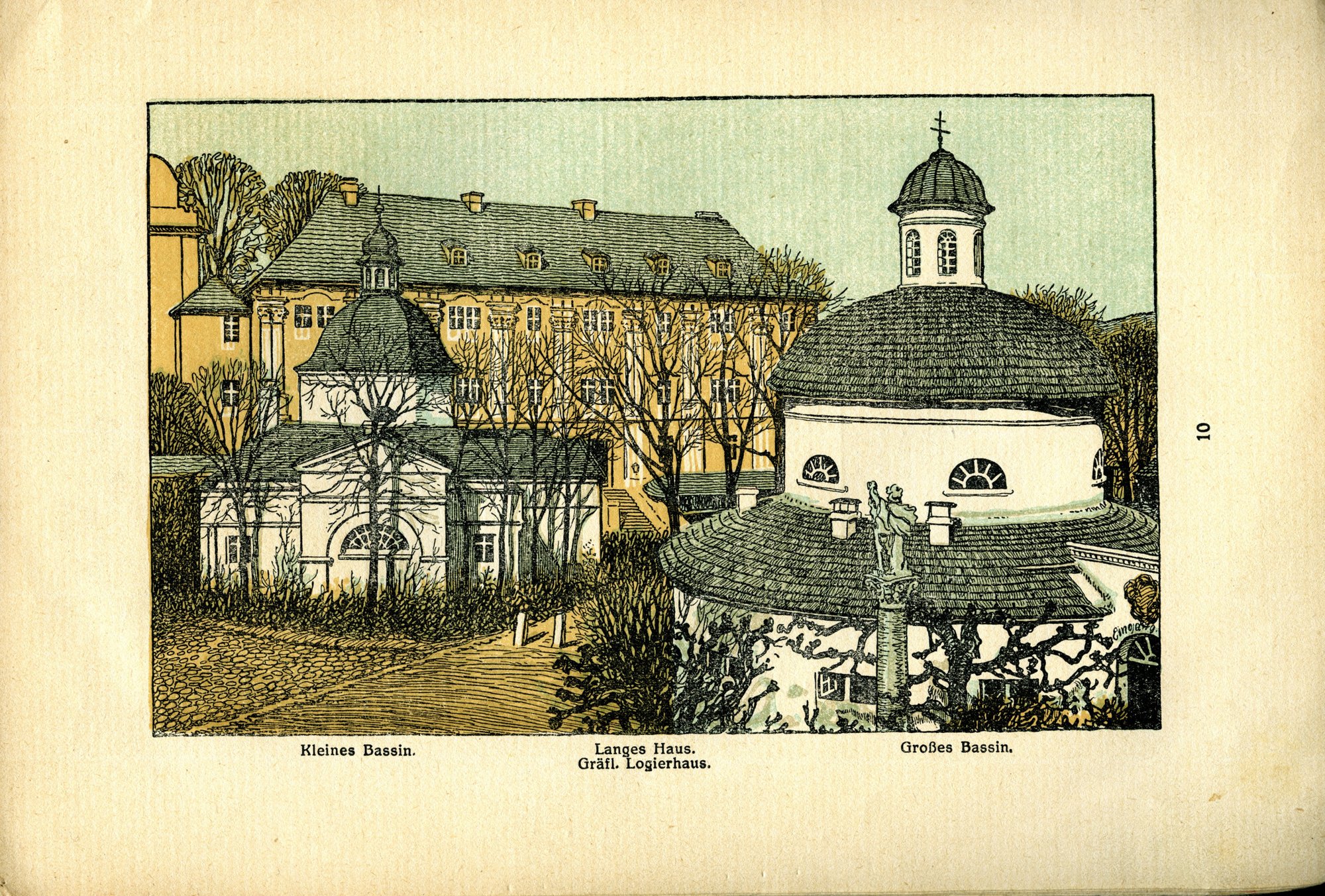 Baseny kąpielowe na Placu Zdrojowym/fot. Archiwum Muzeum Przyrodniczego