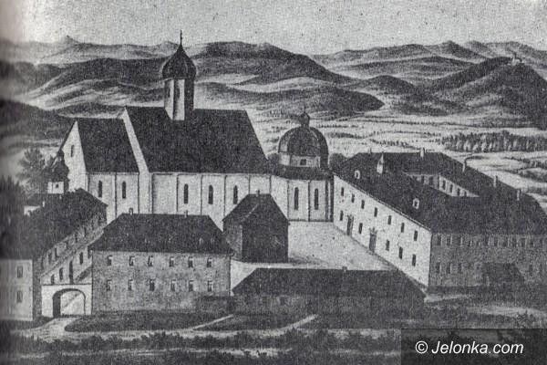 Klasztor w Cieplicach wg. XVII–wiecznej ryciny