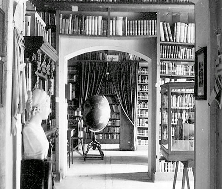 Biblioteka Majoracka w klasztorze pocysterskim/fot. Archium Muzeum Przyrodniczego