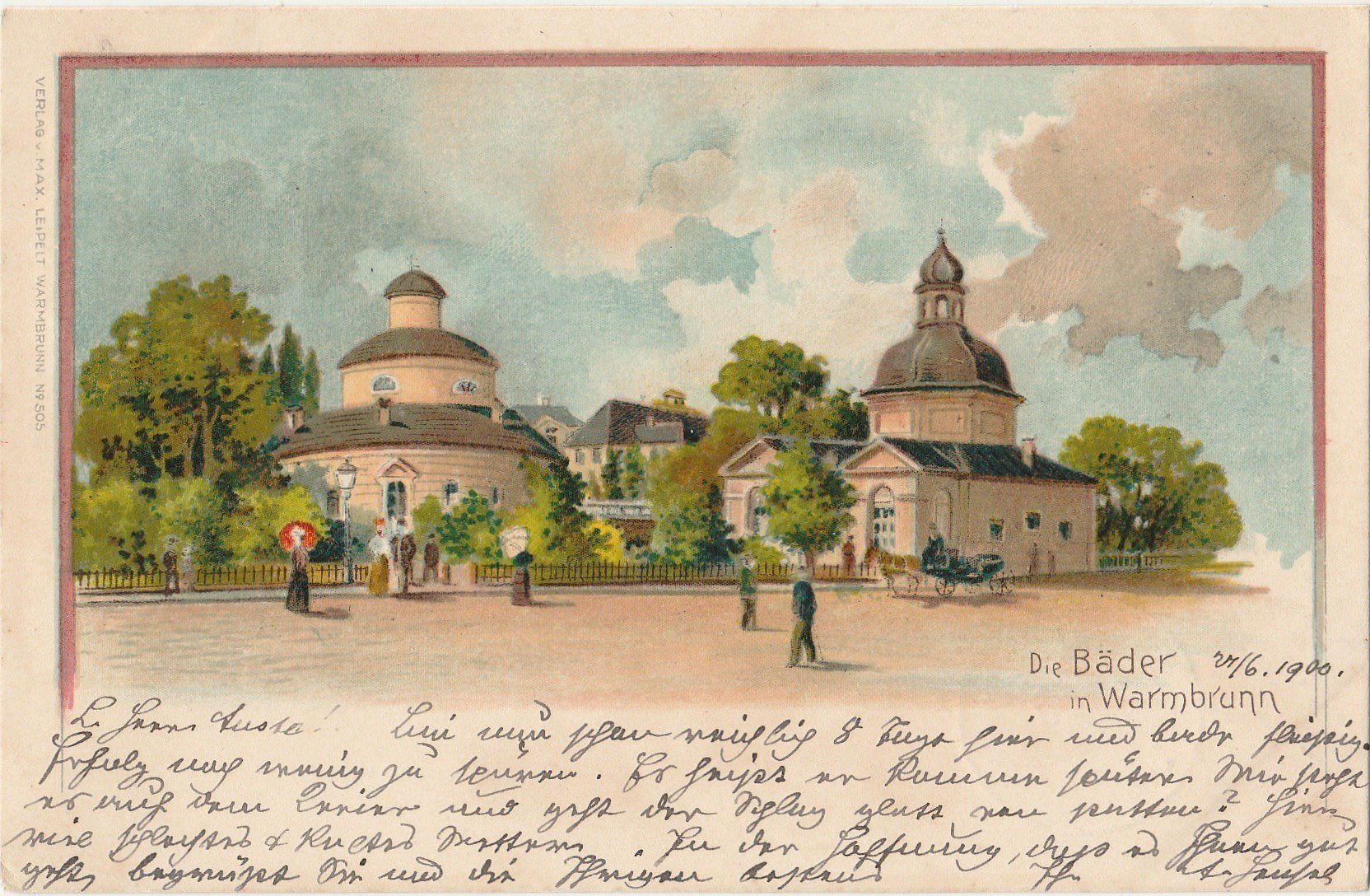 Baseny kąpielowe w centrum kurortu/fot. Muzeum Przyrodnicze