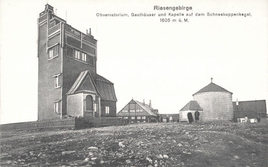 Stare Obserwatorium na Śnieże/fot. Archiwum Muzeum Przyrodniczego w Jeleniej Górze