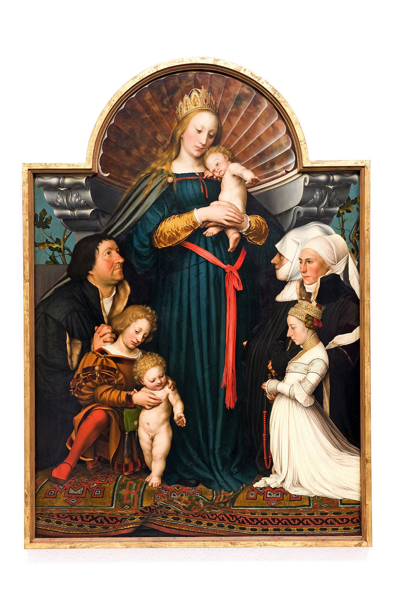 Hans Holbein młodszy. Madonna burmistrza Meyera/fot. Internet