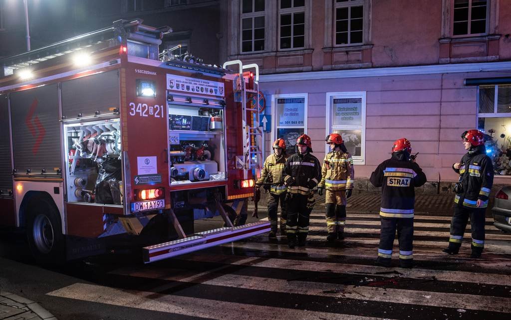 Zderzenie na skrzyżowaniu Sudeckiej i Alei Wojska Polskiego