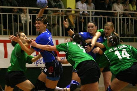 Faulowana Marta Oreszczuk. Zdenerwownie szkoleniowca Witaminek Romualda Szpota.
