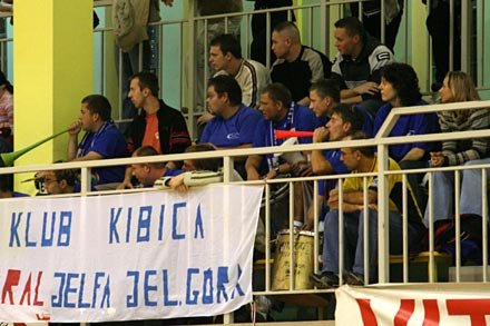 Klub Kibice zespołu z Jeleniej Góry, po meczu mógł się cieszyć ze zwycięstwa.