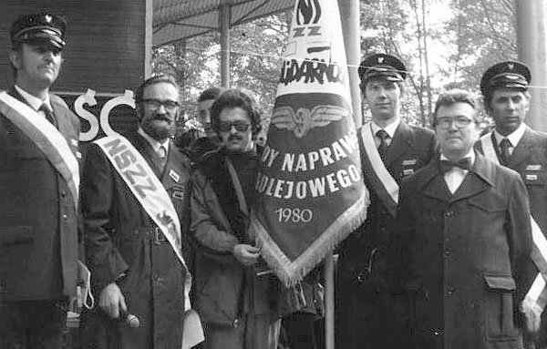 Działacze jeleniogórskiej Solidarności.