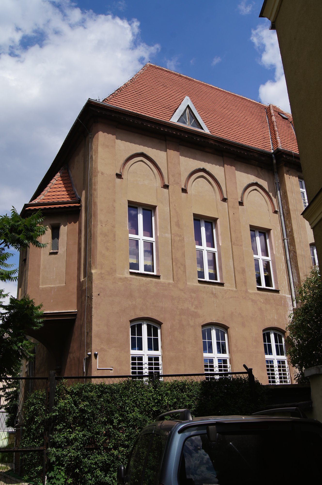 Budynek przedszkola od strony południowej