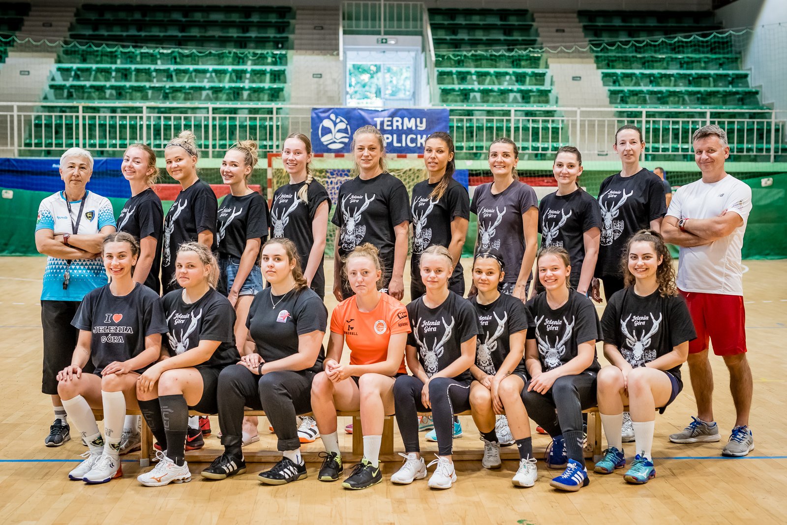 Na zdjęciu brakuje Joanny Załogi, Oktawii Bieleckiej i Moniki Ciesiółki, które również będą grać w Karkonoszach.