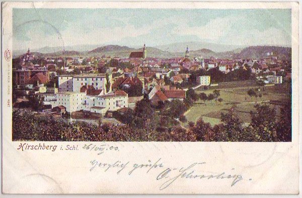 Panorama miasta ze strony Hausbergu (Wzgórze Zamkowe, Krzywoustego) – to samo spostrzeżenie.
