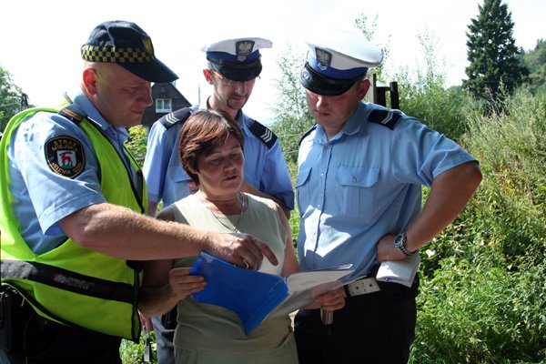 Podczas protestu interweniowała policja.