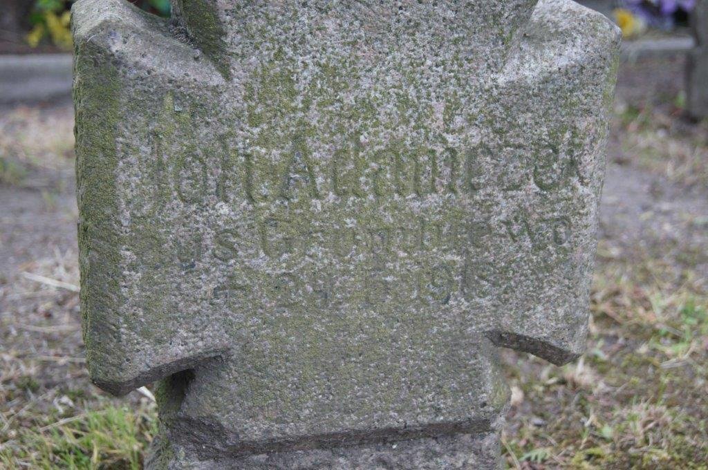 Nagrobek Johanna Adamczeka/fot. S. Firszt