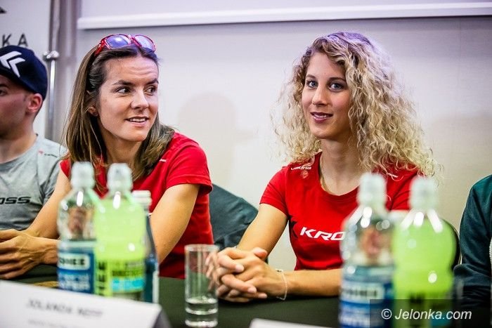 Na zdjęciu Maja Włoszczowska i Jolanda Neff